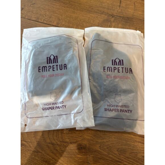 Empetua High Waisted Shaper Panty Black Bundle of 2 Women's Size XL/XXL NWT - Picture 3 of 8